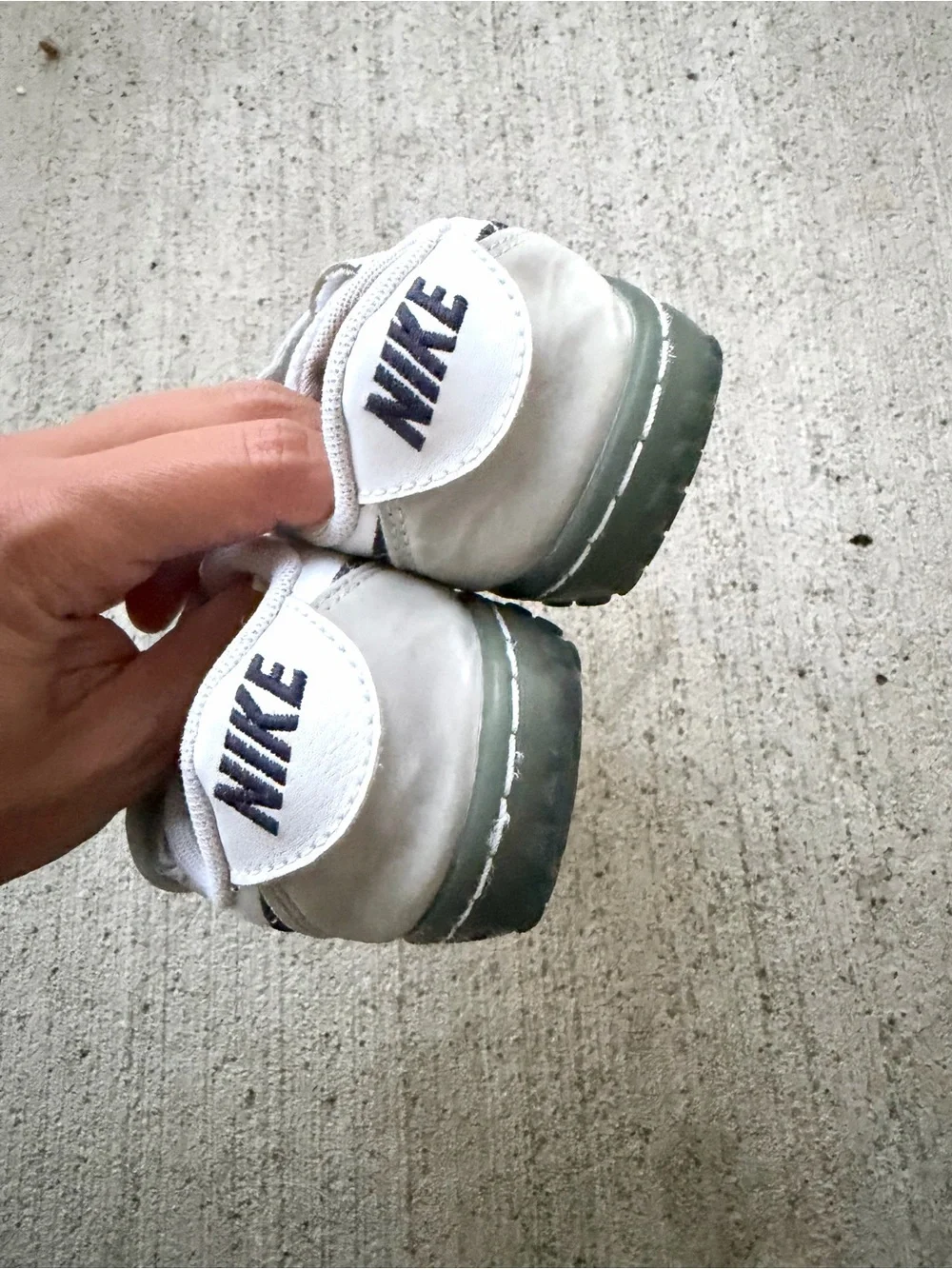 Nike SMS Roadrunner 2 Toddler Shoes White Obsidian Pure Platinum Size 8C